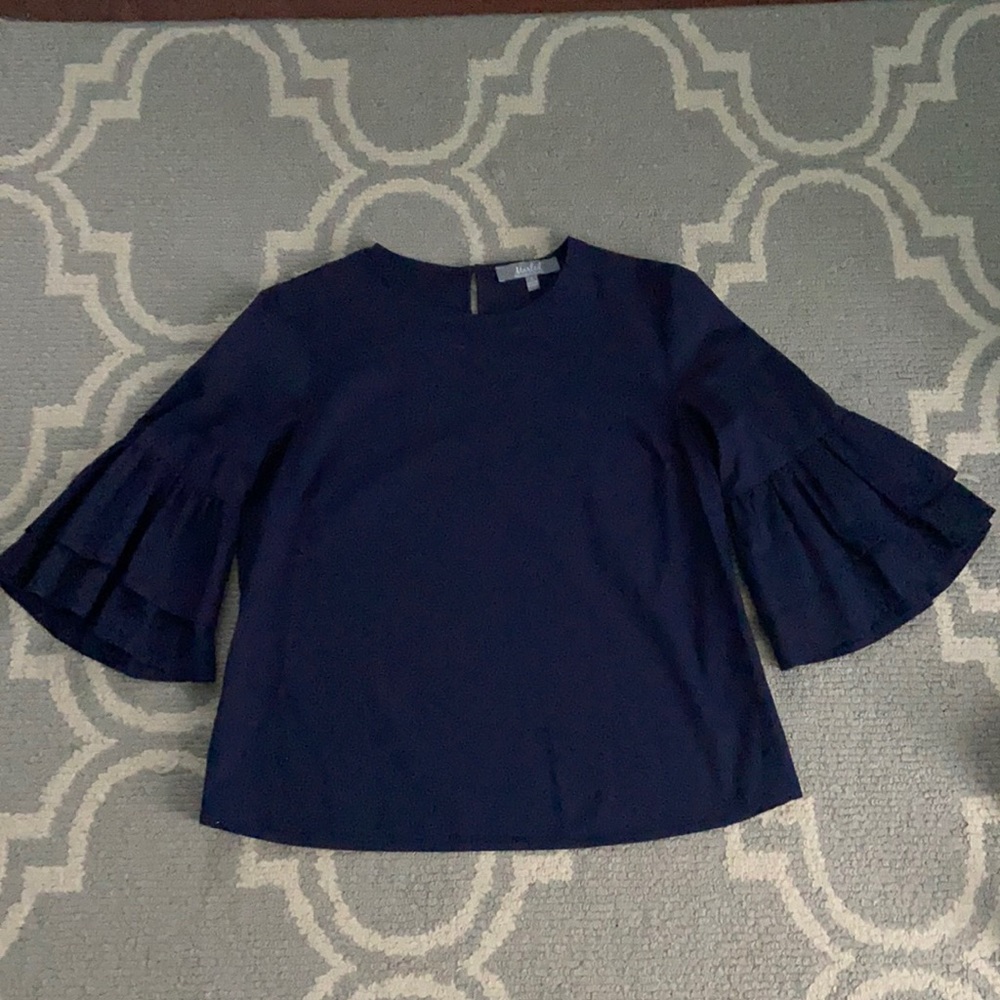 Navy blue top